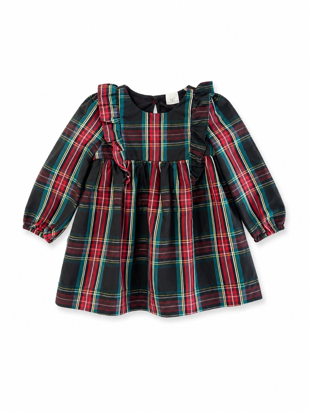 Baby Gap Girls 6-12M Tartan Plaid Ruffle Holiday Dress